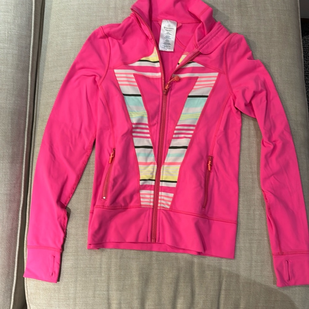Ivivva Pink Sweater with Thumbholes